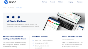 NX trader platform